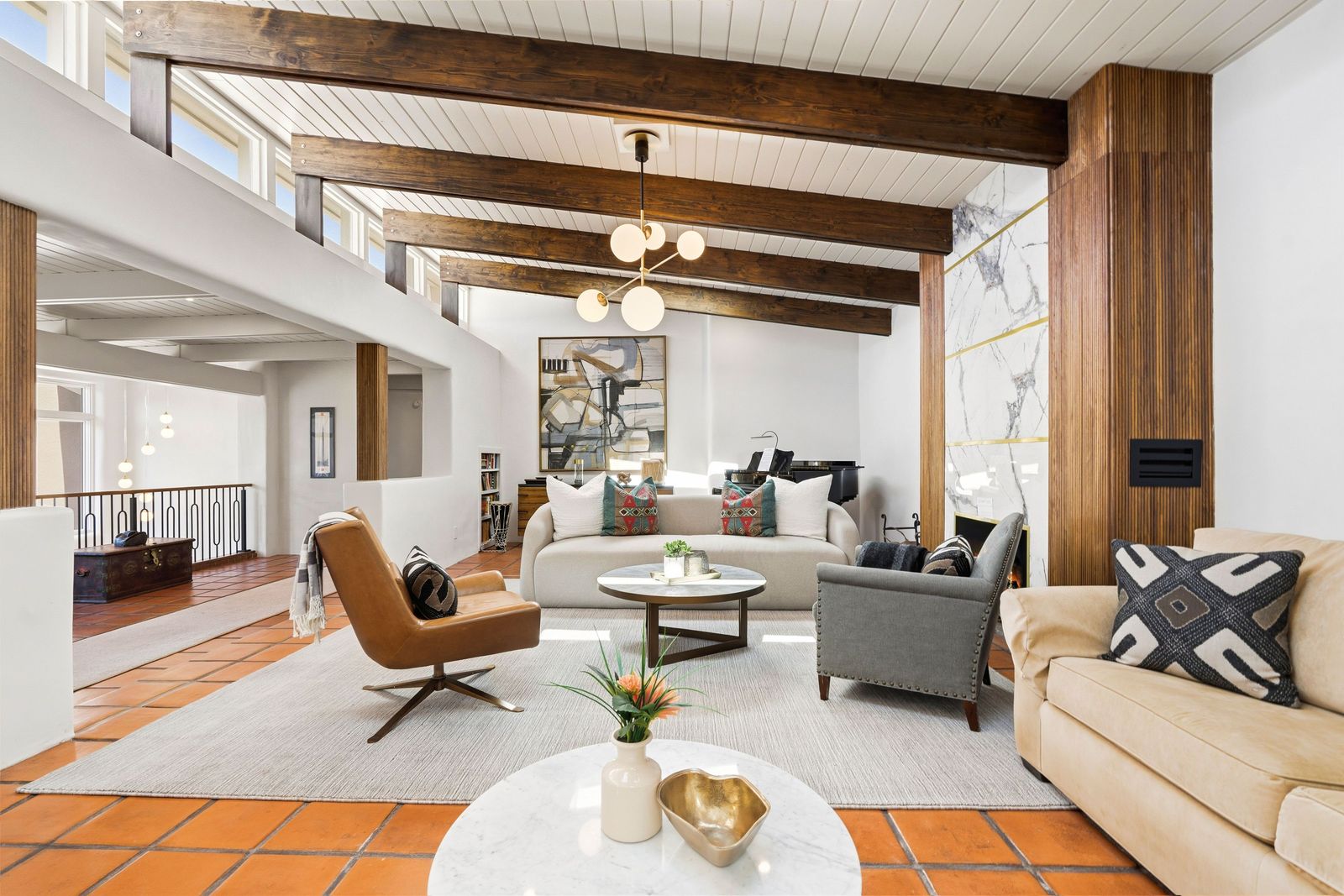 Sala de estar — reforma completa entregue